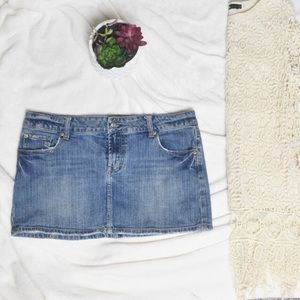Kali Denim Jean Mini Skirt